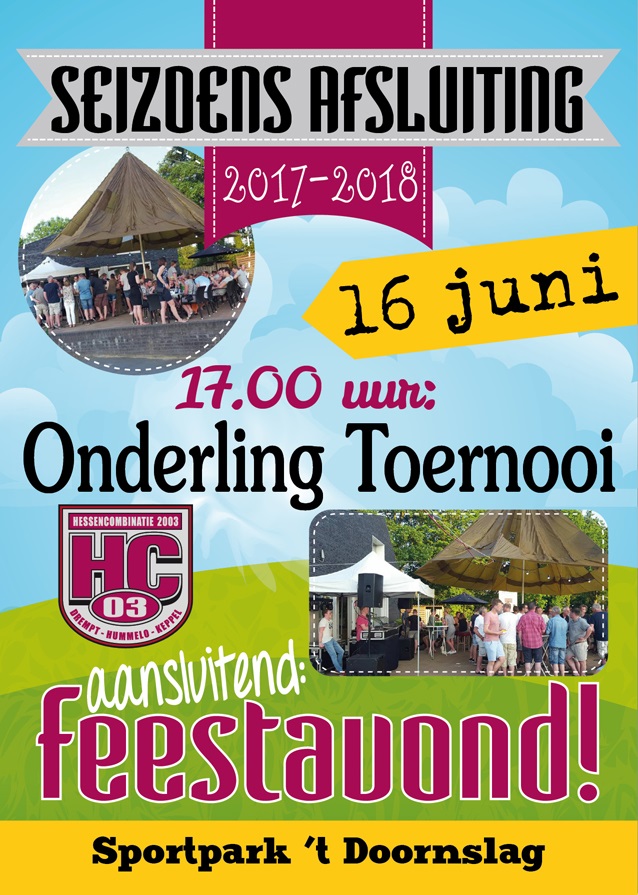 Aanmelden Onderling Toernooi