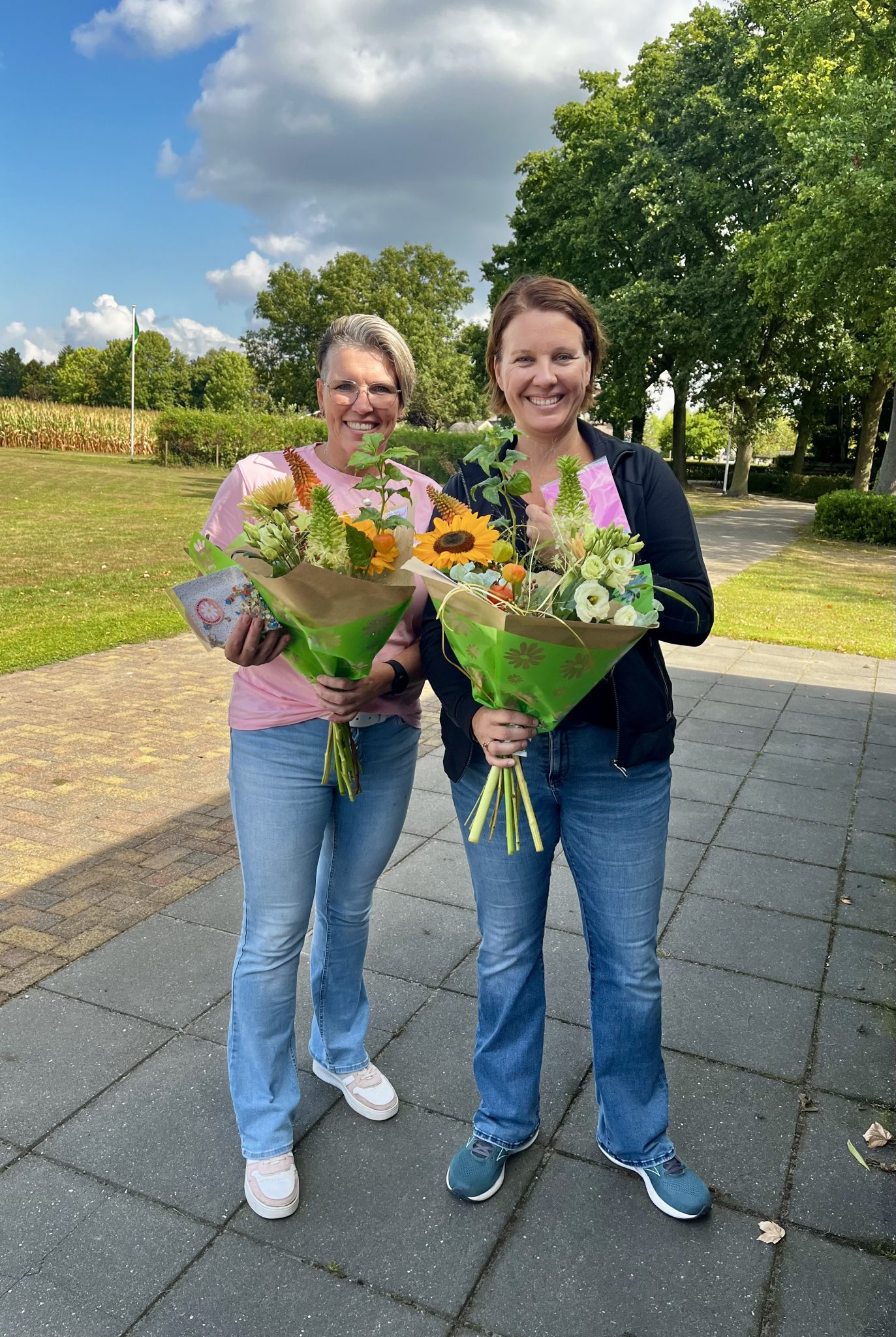 Afscheid Cindy en Chantal