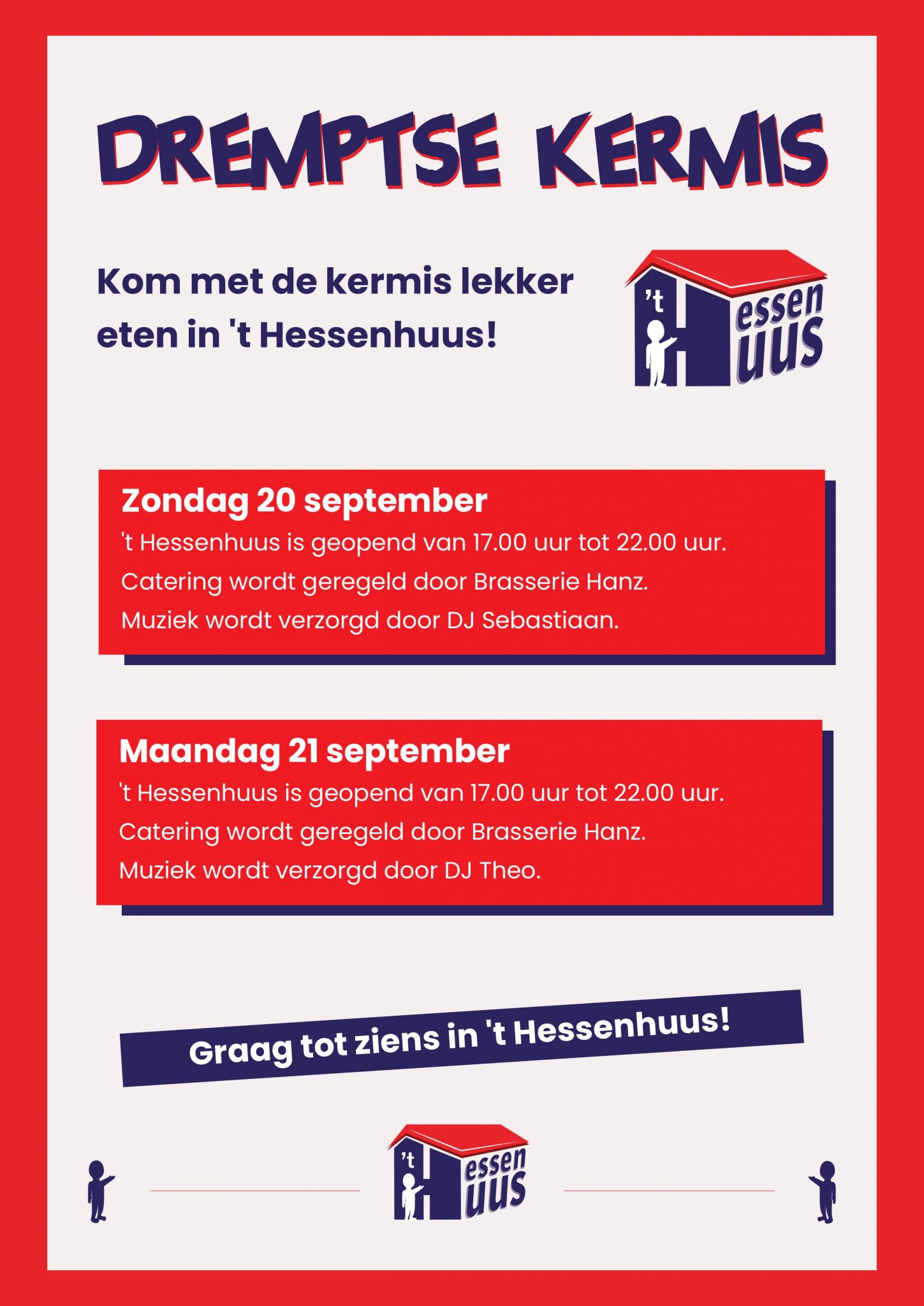 Kom met de kermis lekker eten in 't Hessenhuus